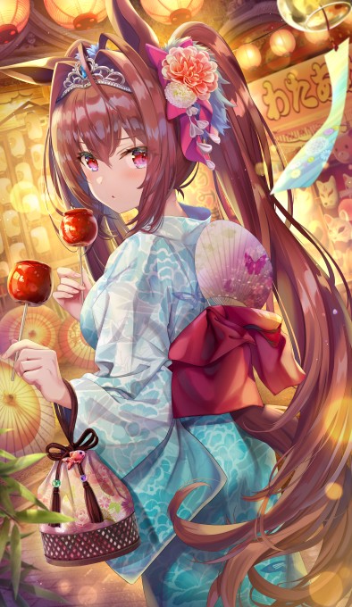 《赛马娘》大和赤骥8k手机壁纸(5797x10000)