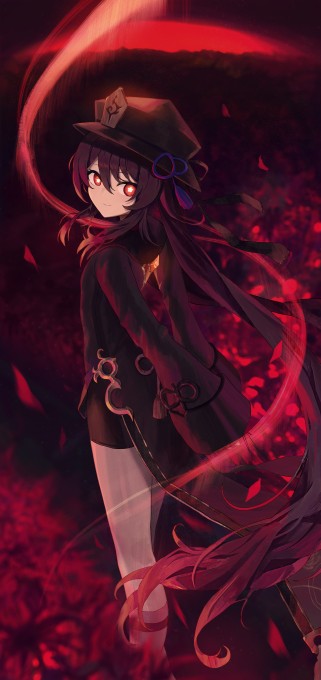 《原神》胡桃4k手机壁纸