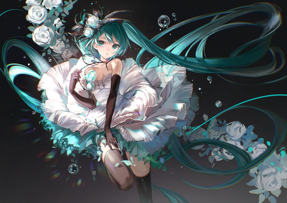 初音未来2k电脑桌面壁纸