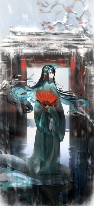 《明日方舟》夕4k手机壁纸