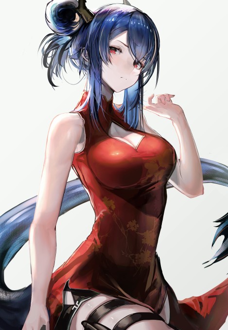 《明日方舟》陈4k手机壁纸