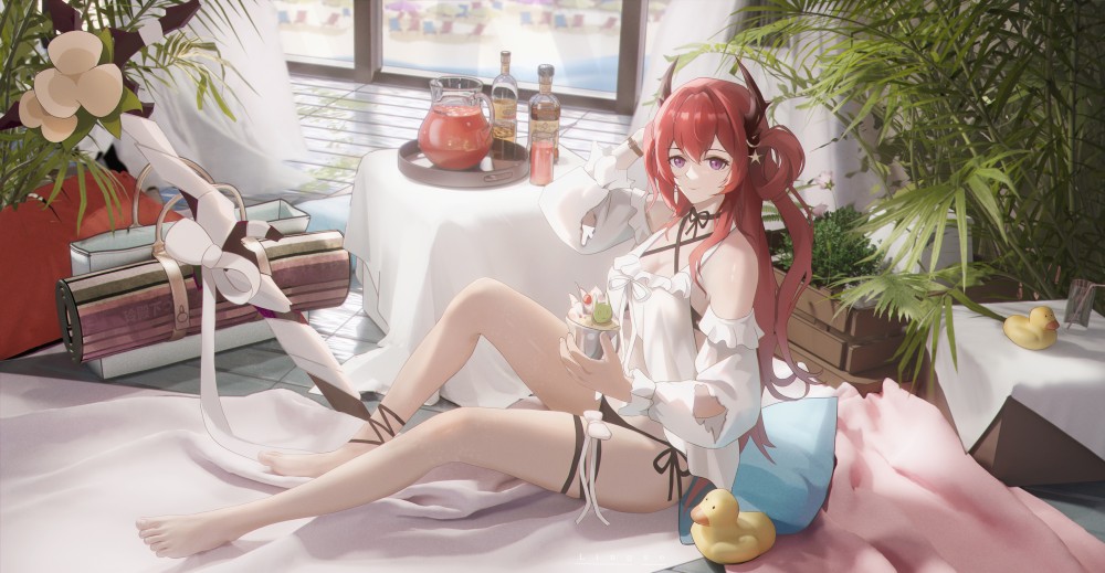 《明日方舟》史尔特尔5k电脑桌面壁纸