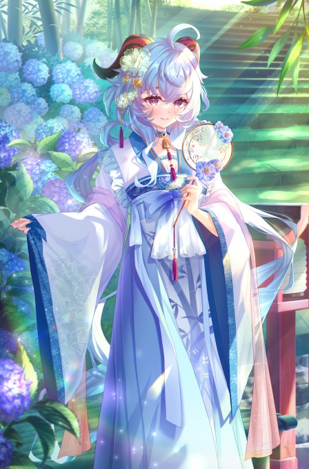 《原神》甘雨6k手机壁纸