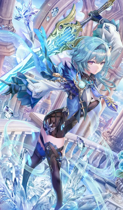 《原神》优菈高清手机壁纸