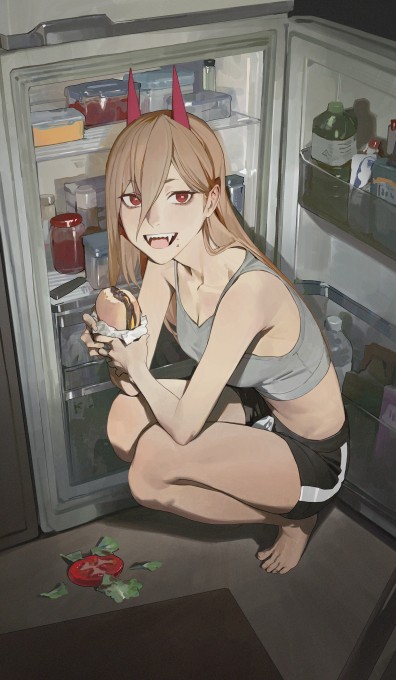 《电锯人》帕瓦4k手机壁纸