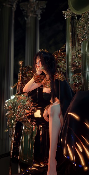 鬼刀风铃王座4k手机壁纸(2180x4280)