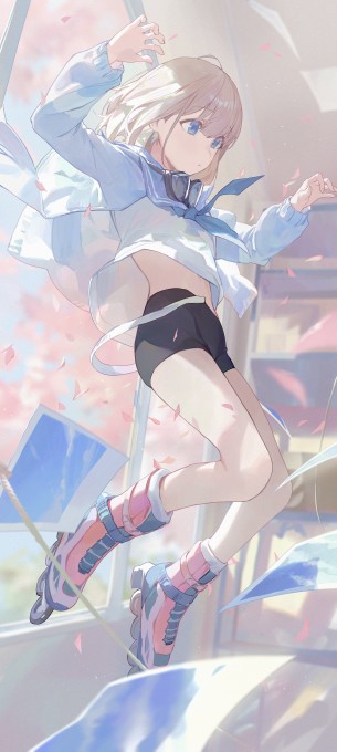 芹泽朝日6k手机壁纸(2976x6634)