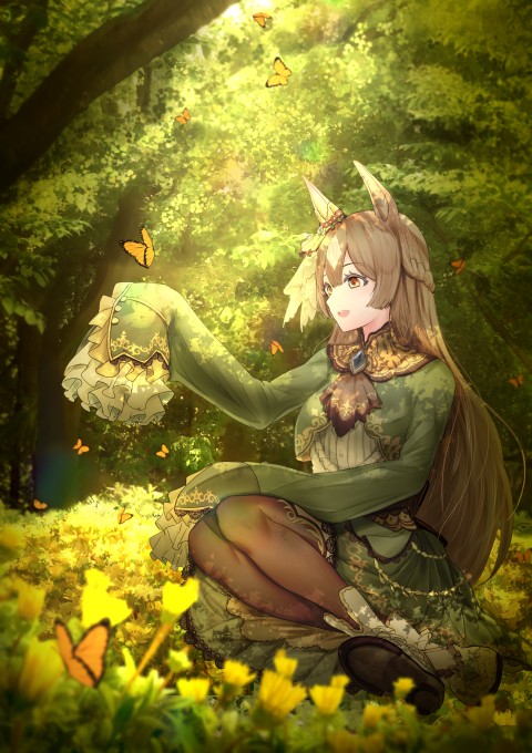 《赛马娘》里见光钻4k手机壁纸(2833x4013)