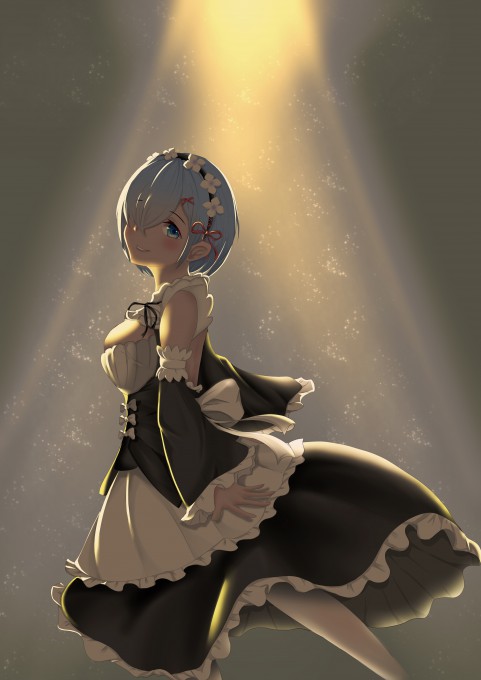 《Re：从零开始的异世界生活》雷姆4k手机壁纸(2894x4093)