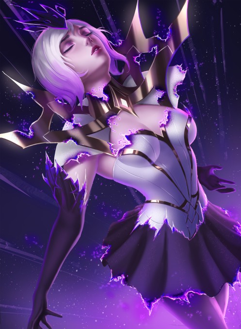 《英雄联盟》光辉女郎4k手机壁纸