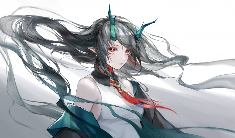 《明日方舟》夕4k电脑桌面壁纸