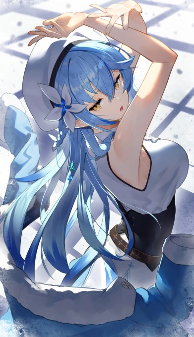 雪花菈米2k手机壁纸