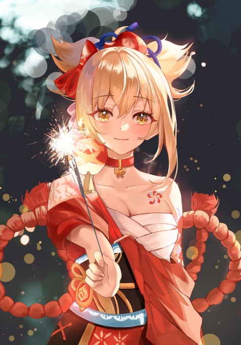 《原神》宵宫4k手机壁纸
