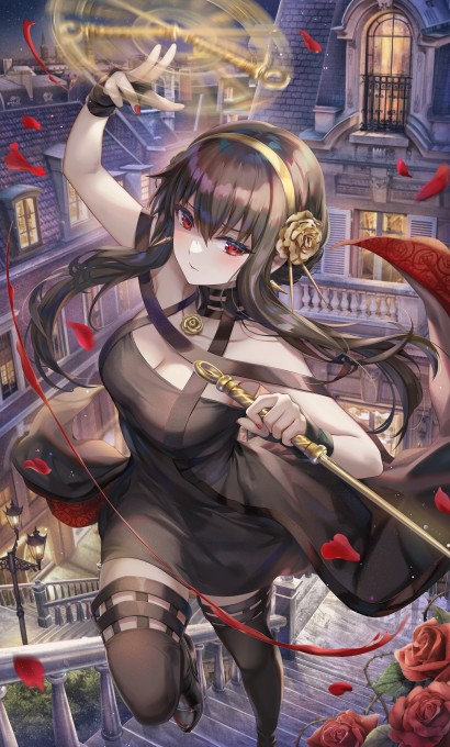 《间谍×过家家》约尔·福杰8k手机壁纸