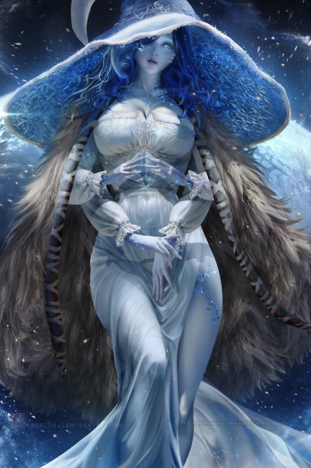 《艾尔登法环》菈妮2k手机壁纸