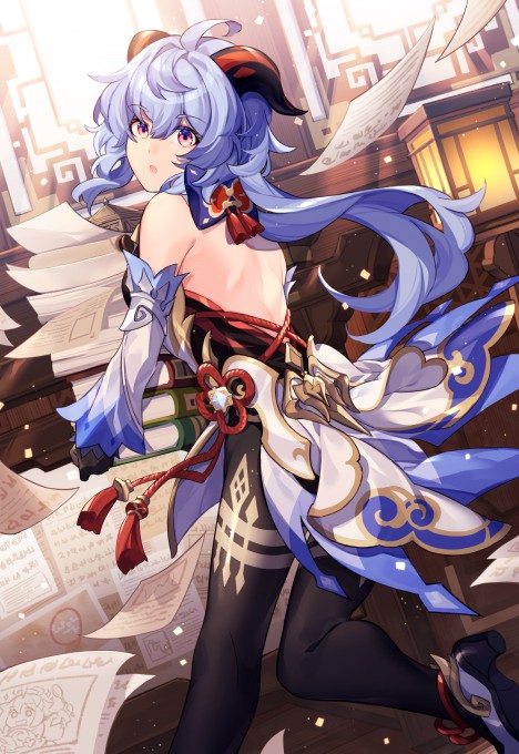 《原神》甘雨高清手机壁纸