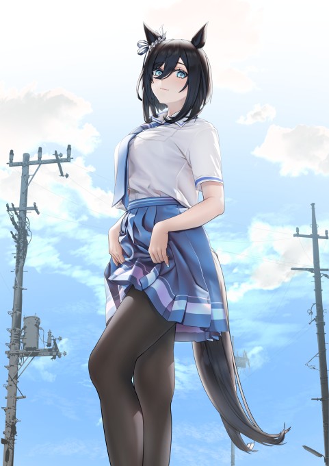 《赛马娘》荣进闪耀4k手机壁纸(2894x4093)