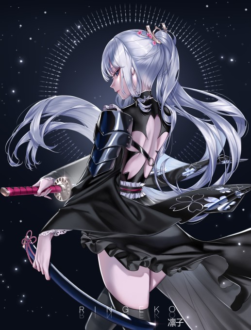 《原神》神里绫华5k手机壁纸