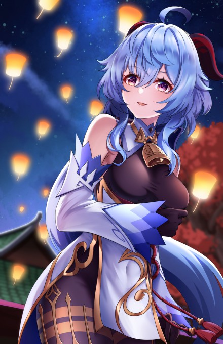 《原神》甘雨2k手机壁纸