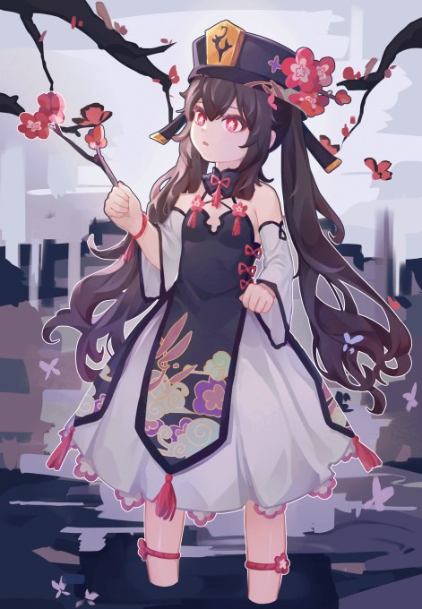 《原神》胡桃2k手机壁纸