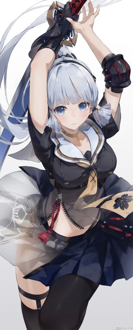 《原神》神里绫华6k手机壁纸