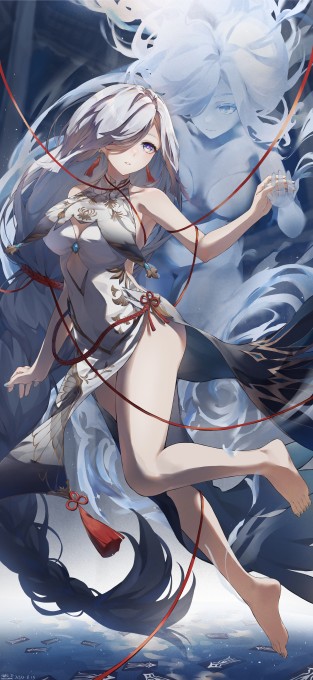《原神》申鹤6k手机壁纸