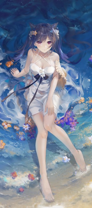 《原神》刻晴5k手机壁纸