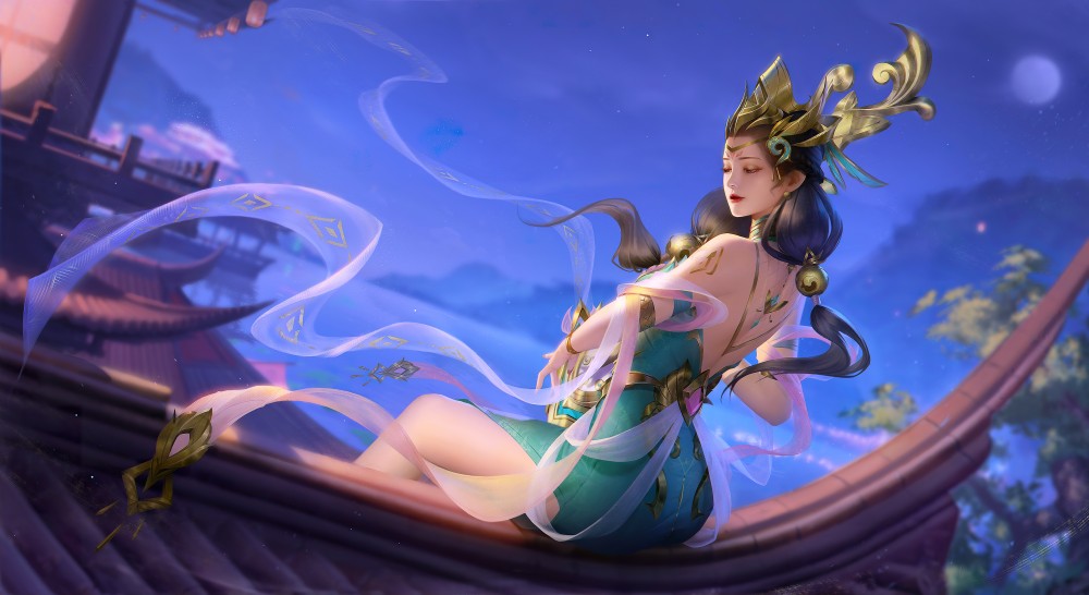 《王者荣耀》杨玉环5k电脑桌面壁纸