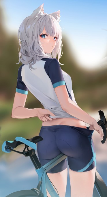 《碧蓝档案》砂狼白子2k手机壁纸
