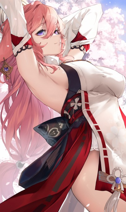 《原神》八重神子高清手机壁纸