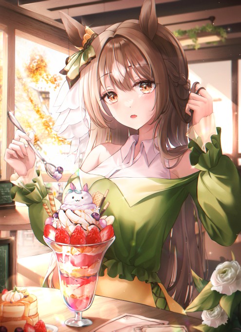 《赛马娘》里见光钻2k手机壁纸