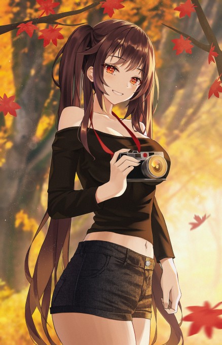 《原神》胡桃2k手机壁纸