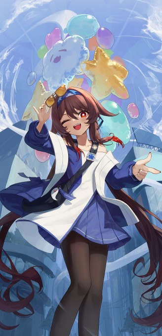 《原神》胡桃4k手机壁纸