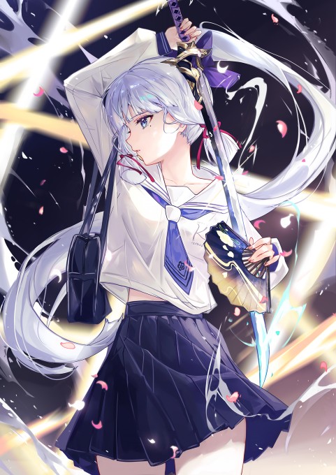 《原神》神里绫华高清手机壁纸