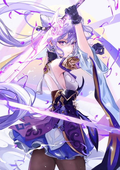 《原神》刻晴高清手机壁纸