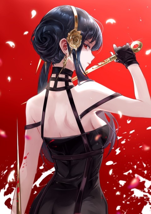 《间谍×过家家》约尔·福杰高清手机壁纸(1555x2200)