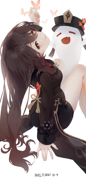 《原神》胡桃6k手机壁纸