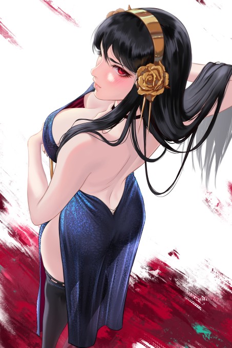 《间谍×过家家》约尔·福杰5k手机壁纸
