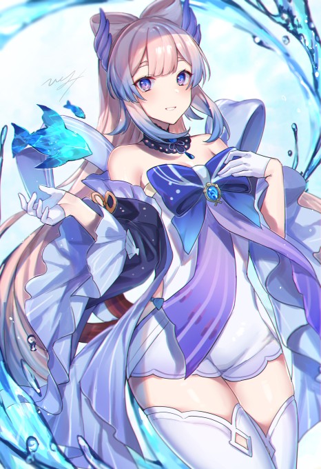 《原神》珊瑚宫心海4k手机壁纸