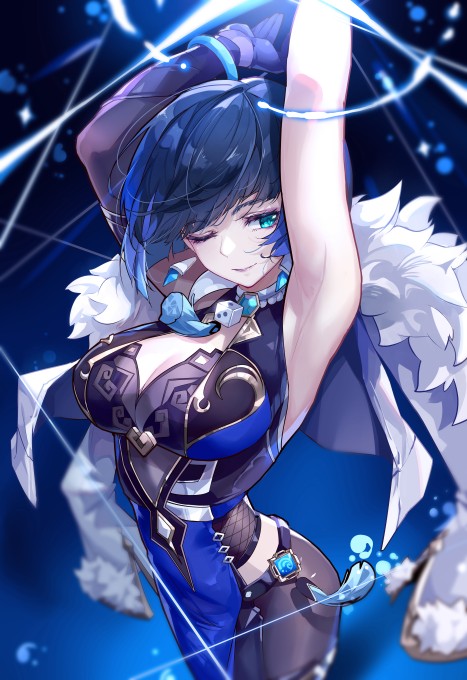 《原神》夜兰6k手机壁纸
