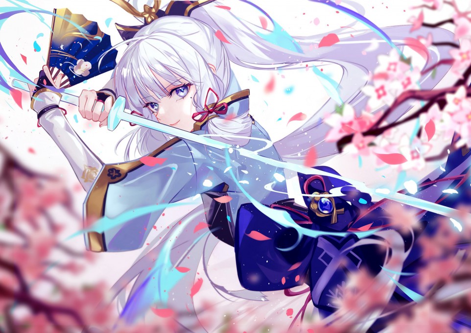 《原神》神里绫华高清电脑桌面壁纸