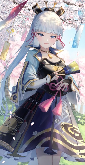 《原神》神里绫华2k手机壁纸