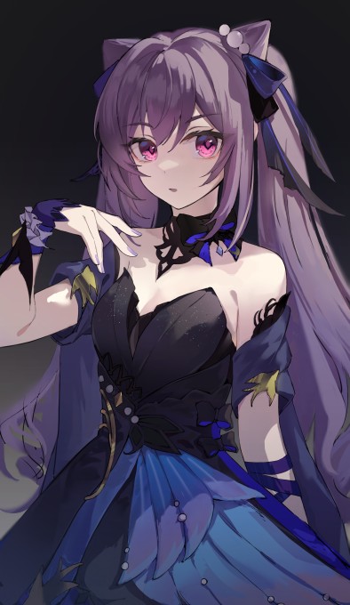 《原神》刻晴4k手机壁纸(2400x4142)