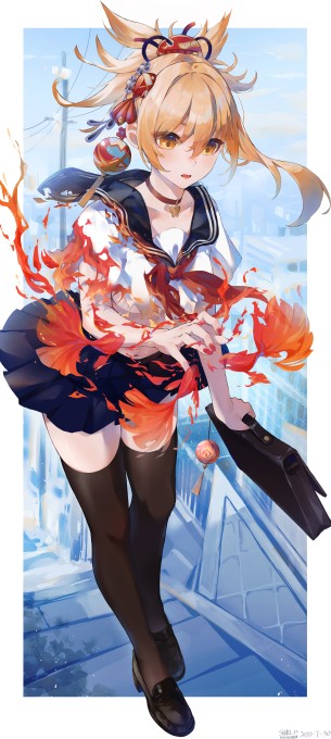 《原神》宵宫6k手机壁纸