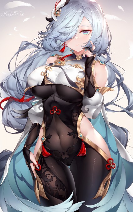 《原神》申鹤6k手机壁纸
