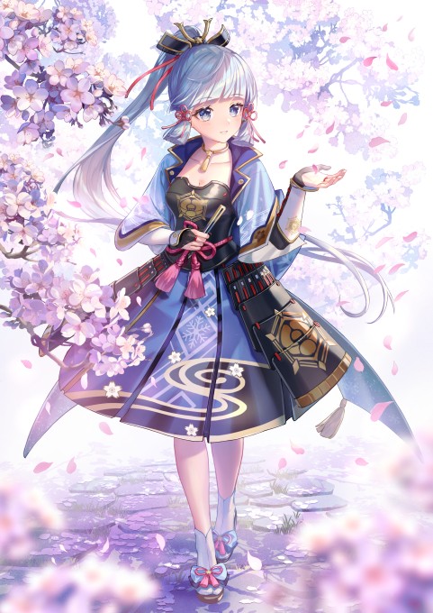 《原神》神里绫华4k手机壁纸