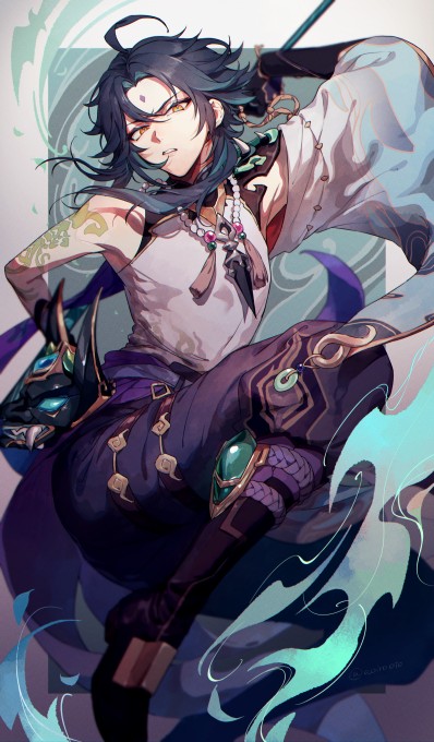 《原神》魈4k手机壁纸(2268x3872)