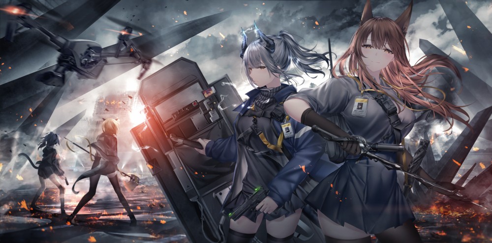《明日方舟》5k电脑桌面壁纸