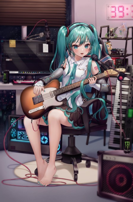 初音未来4k手机壁纸(3025x4580)