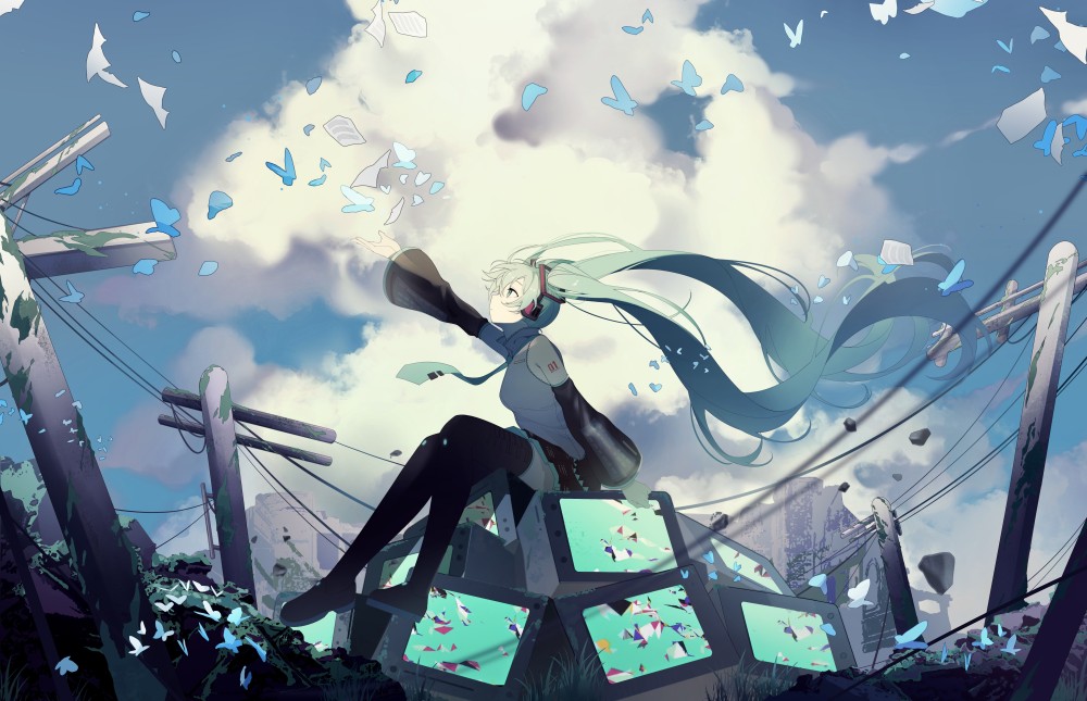 初音未来6k电脑桌面壁纸(7600x4900)